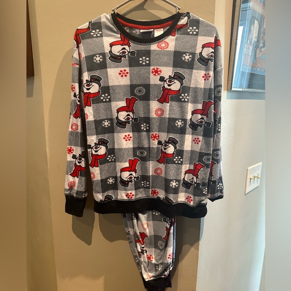 Fleece Frosty the Snowman PJ set